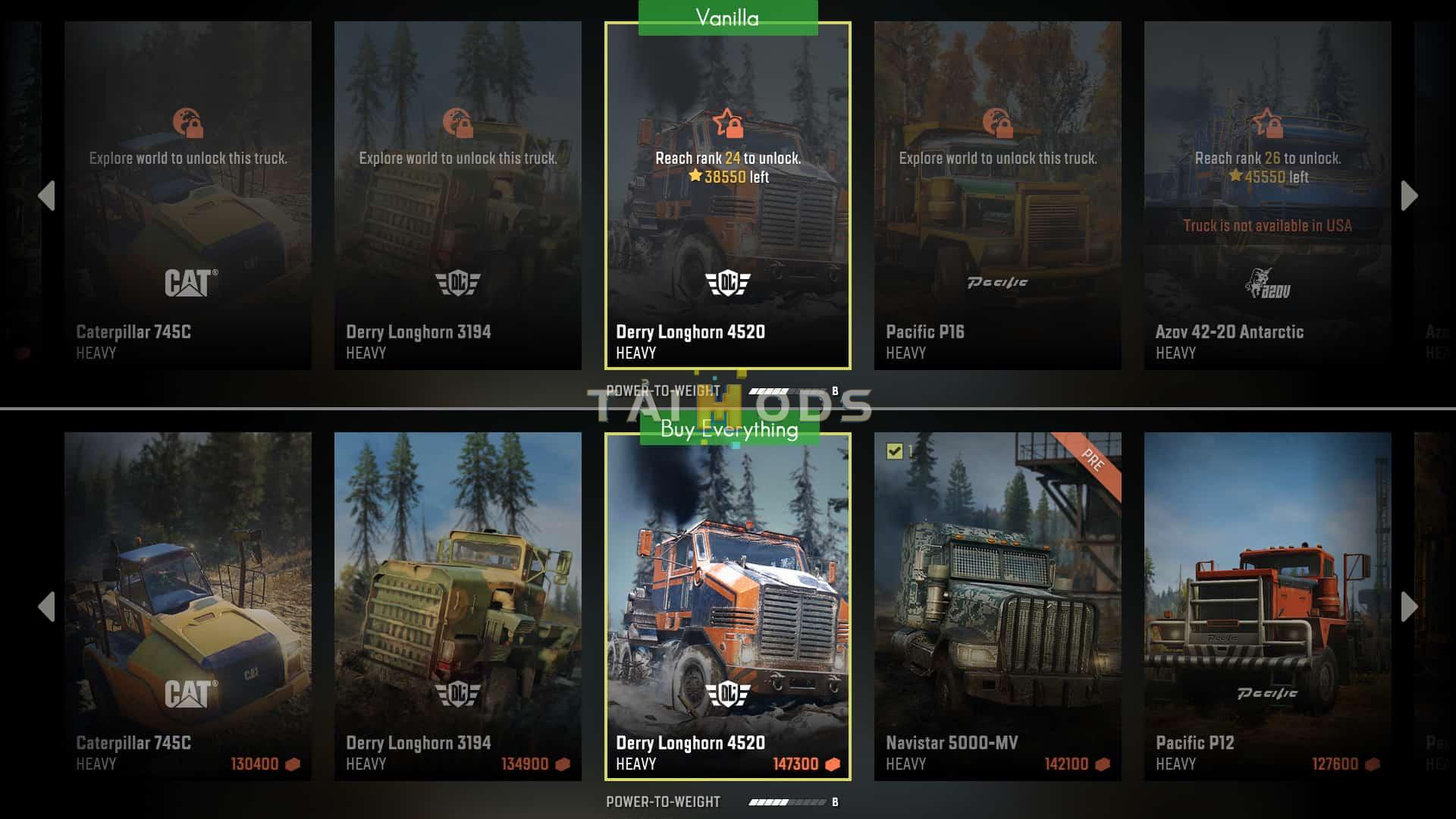 SnowRunner - Buy Everything V1.3 (V4.9) SnowRunner - Buy Everything V1.3 (V4.9)