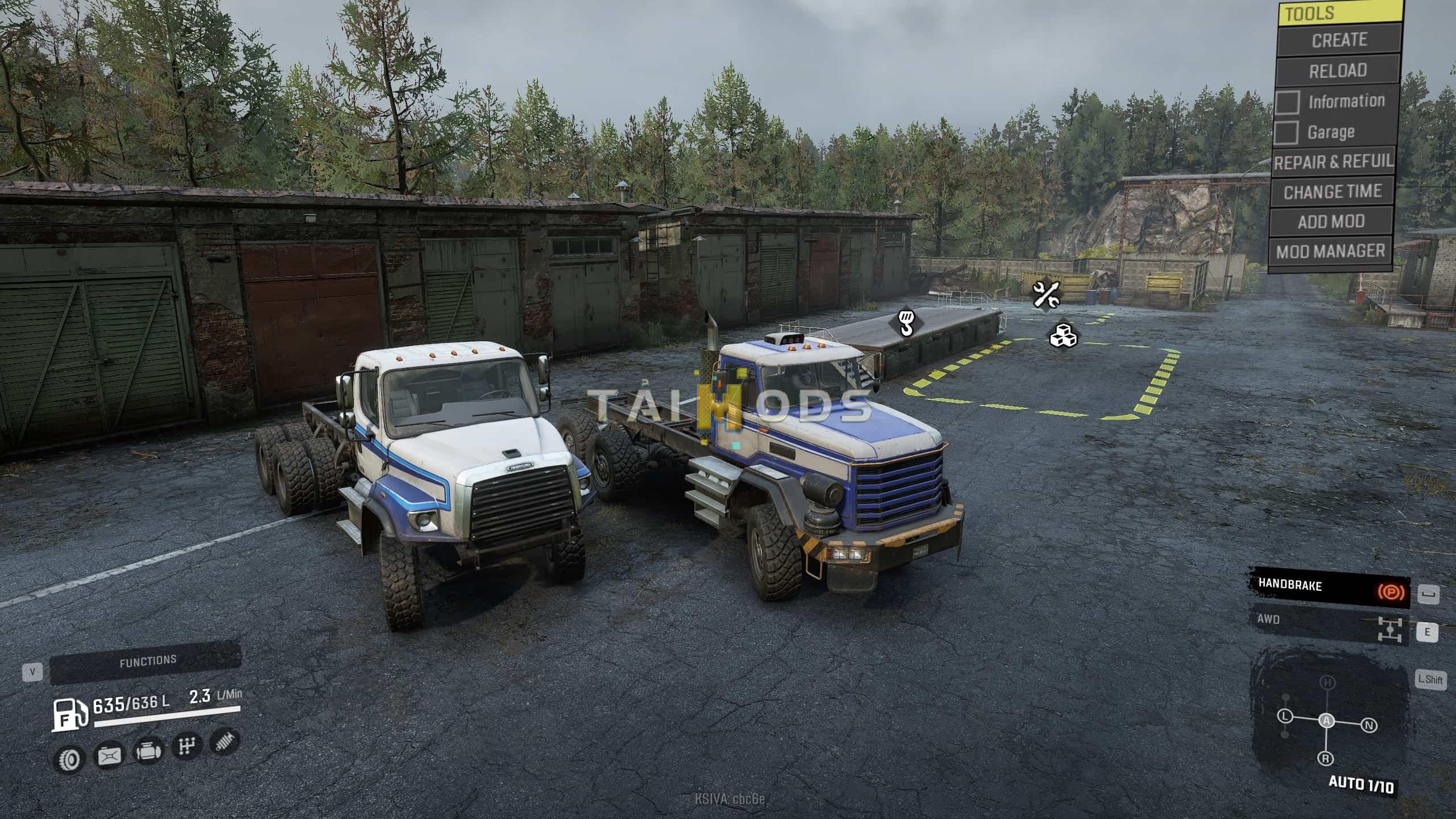 SnowRunner - Tire Selection V1 (V4.9) SnowRunner - Tire Selection V1 (V4.9)