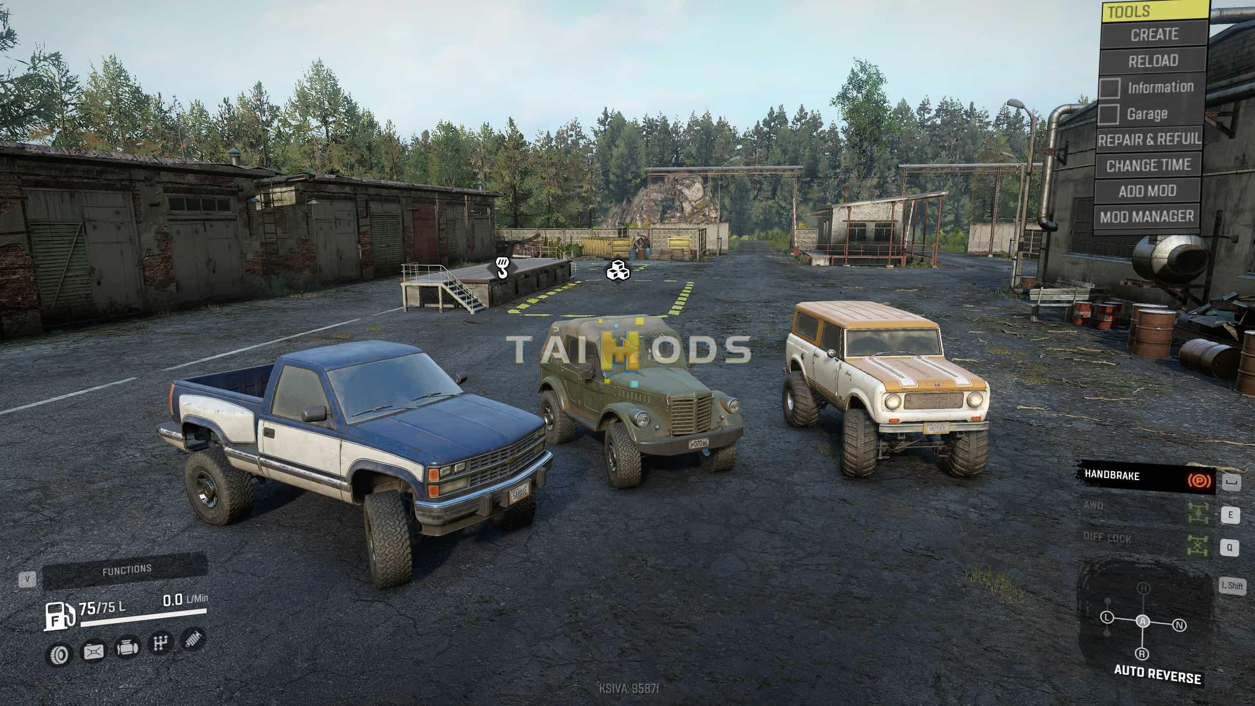 SnowRunner - Tire Selection V1 (V4.9) SnowRunner - Tire Selection V1 (V4.9)