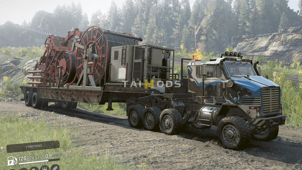 SnowRunner - Oshkosh M1070 Prime Mover V1.2 (V4.10) SnowRunner - Oshkosh M1070 Prime Mover V1.2 (V4.10)