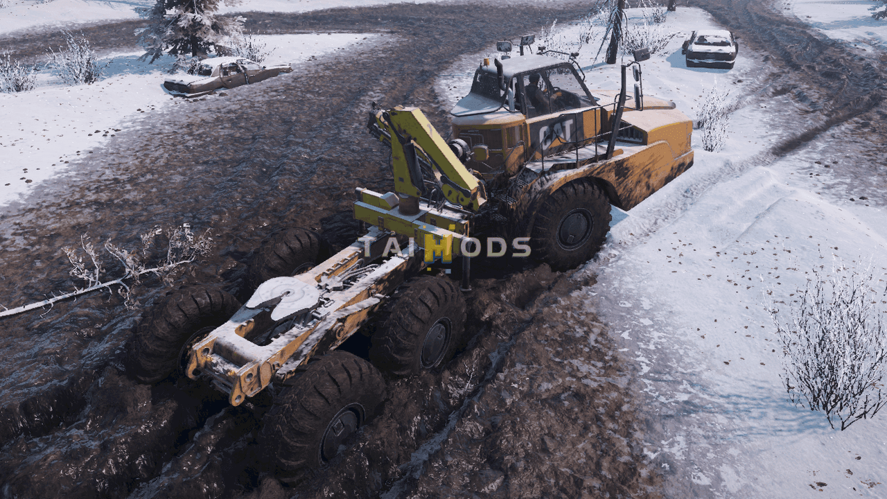 SnowRunner - Azmadan1981s Cat 745C Modification V1 (V4.9) SnowRunner - Azmadan1981s Cat 745C Modification V1 (V4.9)
