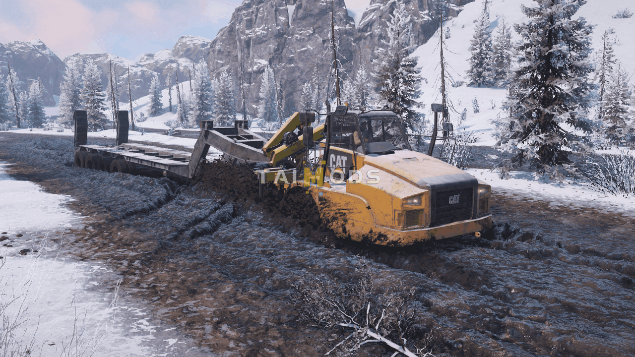 SnowRunner - Azmadan1981s Cat 745C Modification V1 (V4.9) SnowRunner - Azmadan1981s Cat 745C Modification V1 (V4.9)