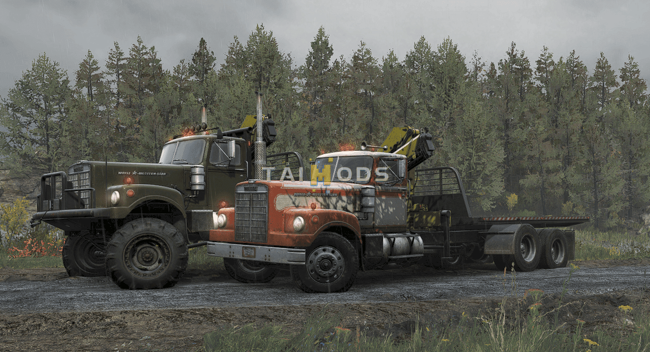 SnowRunner - White Western Star 4964 Military Edition V1.0.2 (V4.8) SnowRunner - White Western Star 4964 Military Edition V1.0.2 (V4.8)