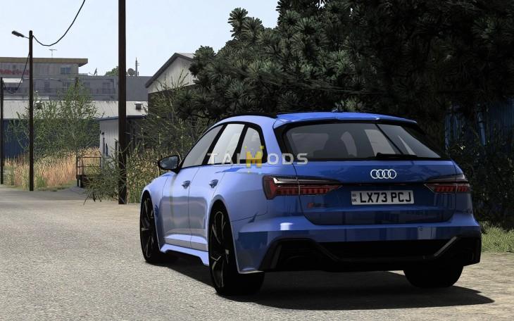 ETS2 - Audi RS6 Avant C8 2020 V1.9 (1.56.x) ETS2 - Audi RS6 Avant C8 2020 V1.9 (1.56.x)