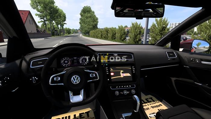 ETS2 – Volkswagen Golf R Line 7.5 2018 (1.55.x) ETS2 – Volkswagen Golf R Line 7.5 2018 (1.55.x)