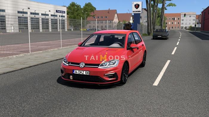 ETS2 – Volkswagen Golf R Line 7.5 2018 (1.55.x) ETS2 – Volkswagen Golf R Line 7.5 2018 (1.55.x)