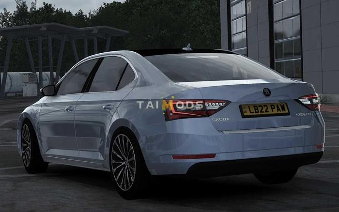 ETS2 - Skoda Superb B8 2017 V4.9 (1.54.x) ETS2 - Skoda Superb B8 2017 V4.9 (1.54.x)
