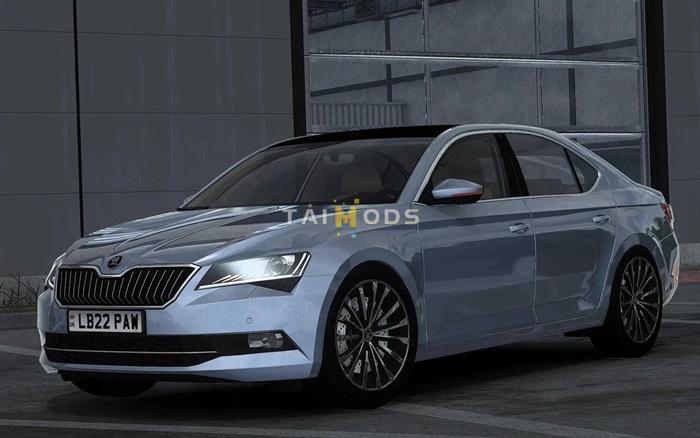 ETS2 - Skoda Superb B8 2017 V4.9 (1.54.x) ETS2 - Skoda Superb B8 2017 V4.9 (1.54.x)