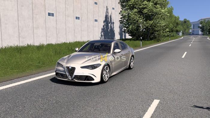 ETS2 - Alfa Romeo Giulia Quadrifoglio (1.54.x) ETS2 - Alfa Romeo Giulia Quadrifoglio (1.54.x)