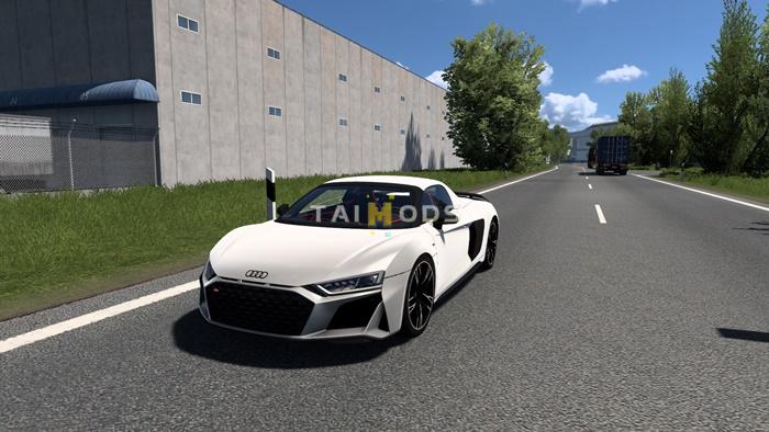 ETS2 - Audi R8 V10 Spyder 2021 V1.2 (1.54.x) ETS2 - Audi R8 V10 Spyder 2021 V1.2 (1.54.x)