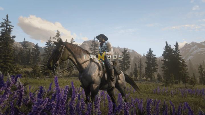 RDR2 - Cow Pattern Vest () RDR2 - Cow Pattern Vest ()