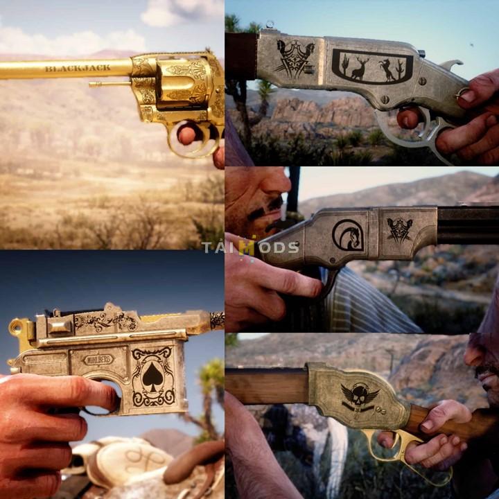 RDR2 - Custom Engraving Pack () RDR2 - Custom Engraving Pack ()