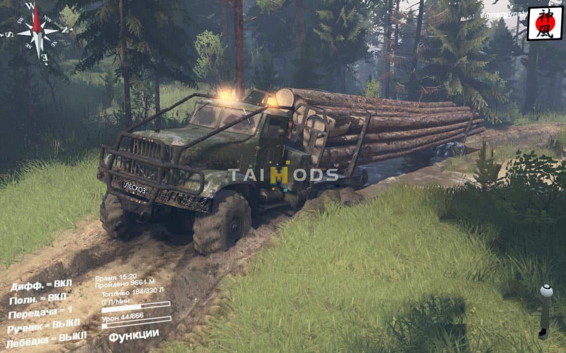Spintires - Myself Light Map V1.0 (V03.03.16) Spintires - Myself Light Map V1.0 (V03.03.16)