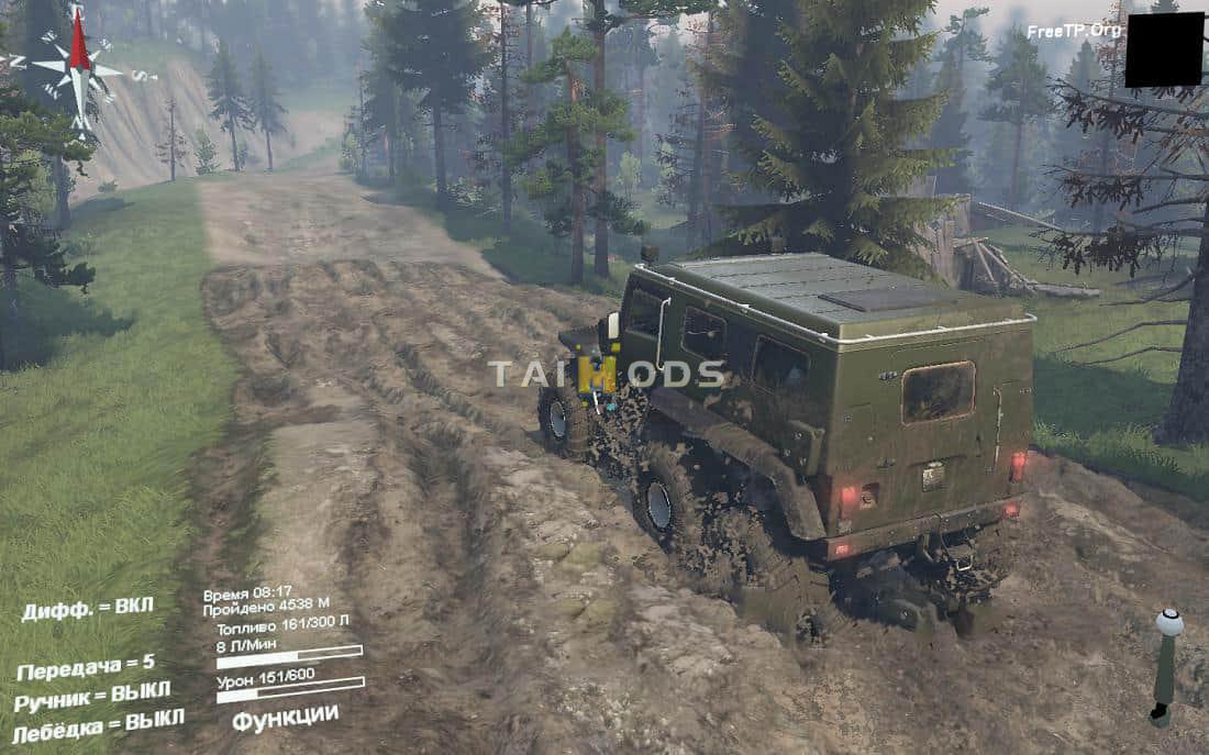 Spintires - World Map V1.1 (V03.03.16) Spintires - World Map V1.1 (V03.03.16)