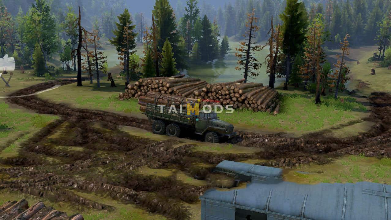 Spintires - Alien Work Map V1 (V03.03.16) Spintires - Alien Work Map V1 (V03.03.16)