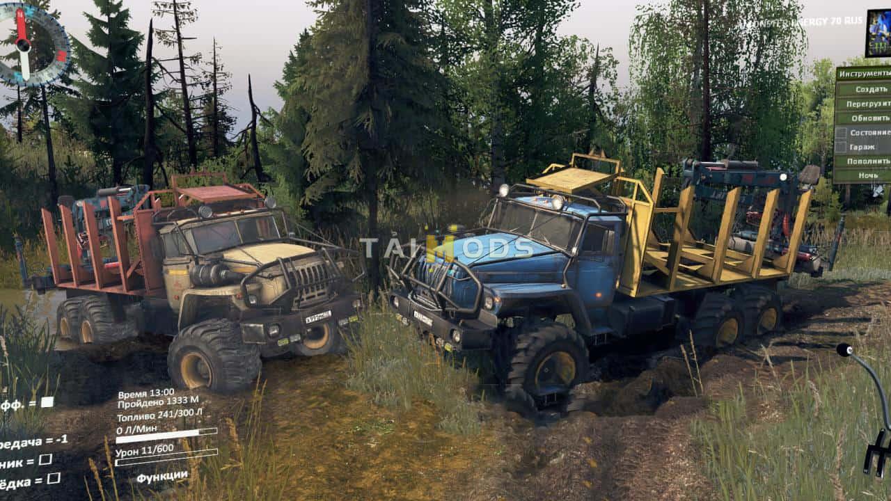 Spintires - PPC (Tattoo Hurst-8Ball Gearbox) V1.0 (V03.03.16) Spintires - PPC (Tattoo Hurst-8Ball Gearbox) V1.0 (V03.03.16)