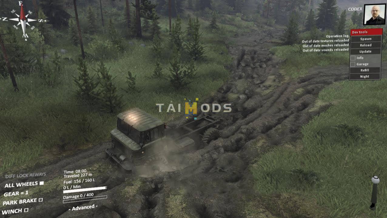 Spintires - New Dirt Beta Version (V03.03.16) Spintires - New Dirt Beta Version (V03.03.16)