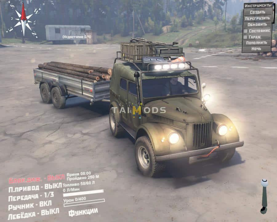 Spintires - Gaz 69 V0.9 (V1.7.x) Spintires - Gaz 69 V0.9 (V1.7.x)