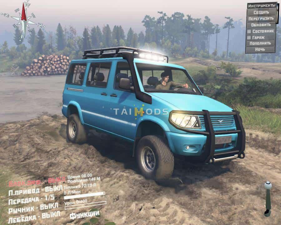 Spintires - UAZ-3165 Simba V1.0 (V03.03.16) Spintires - UAZ-3165 Simba V1.0 (V03.03.16)
