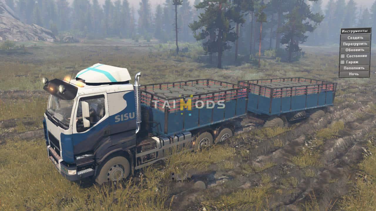 Spintires - Sisu C600 Truck V1.2 (V1.7.x) Spintires - Sisu C600 Truck V1.2 (V1.7.x)