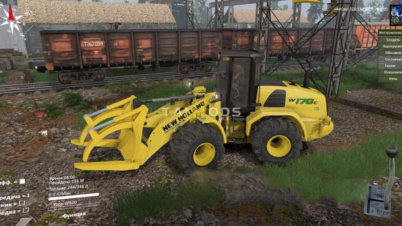 Spintires - New Holland W170C Industrial V1.5 (V1.7.x) Spintires - New Holland W170C Industrial V1.5 (V1.7.x)