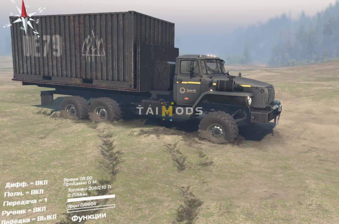 Spintires - Ural – 5453 – 4320 – 50M – Alteration V1.0 (V1.7.x) Spintires - Ural – 5453 – 4320 – 50M – Alteration V1.0 (V1.7.x)