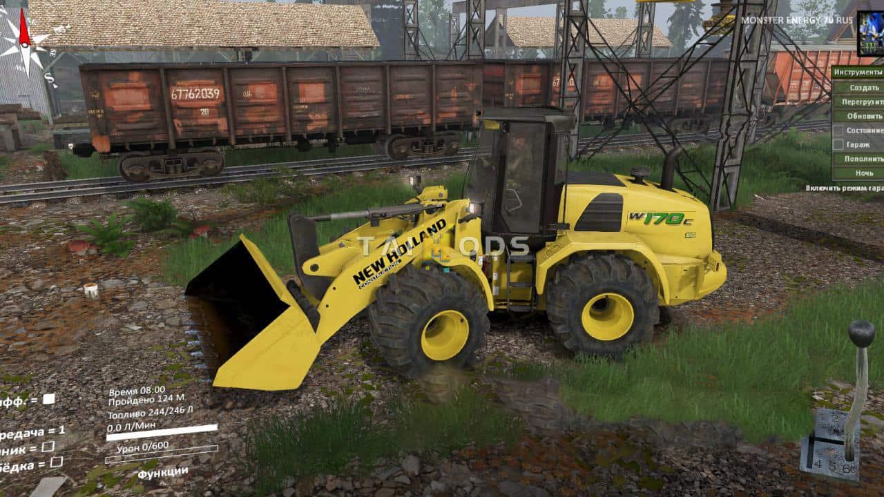 Spintires - New Holland W170C Industrial V1.5 (V1.7.x) Spintires - New Holland W170C Industrial V1.5 (V1.7.x)
