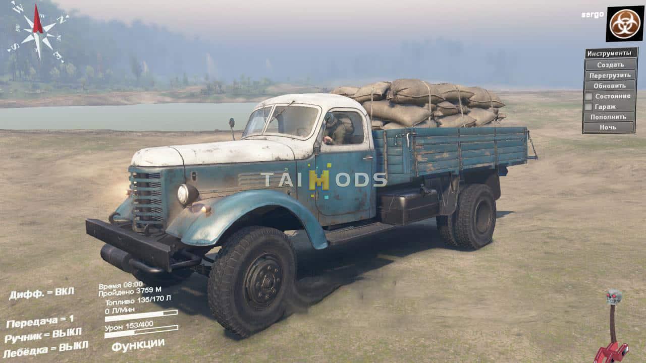 Spintires - B-CA10 4x2 Truck V1.0 (V1.7.x) Spintires - B-CA10 4x2 Truck V1.0 (V1.7.x)