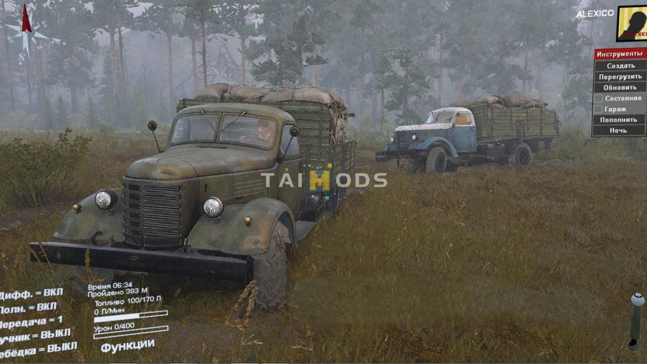 Spintires - Jiefang CA10 4x4 Truck V1.0 (V1.7.x) Spintires - Jiefang CA10 4x4 Truck V1.0 (V1.7.x)