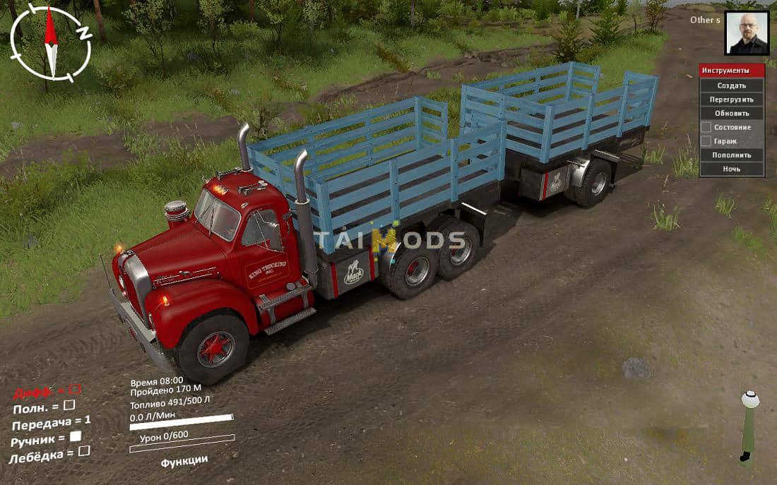 Spintires - Mack B 61 Truck V1.0 (V03.03.16) Spintires - Mack B 61 Truck V1.0 (V03.03.16)
