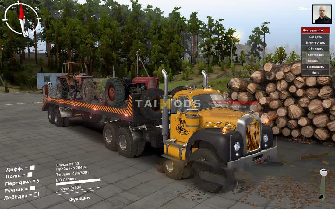 Spintires - Mack B 61 Truck V1.0 (V03.03.16) Spintires - Mack B 61 Truck V1.0 (V03.03.16)