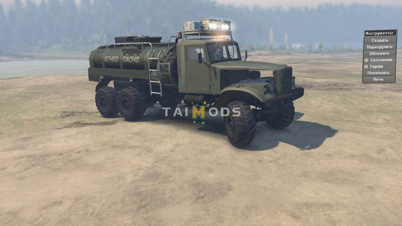 Spintires - Kraz255 Green Truck V1.0 (V03.03.16) Spintires - Kraz255 Green Truck V1.0 (V03.03.16)