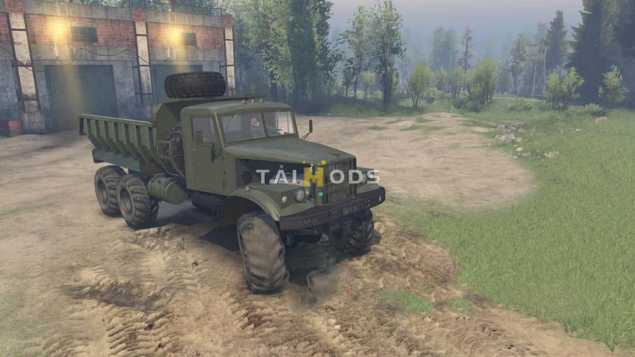 Spintires - Kraz255 Green Truck V1.0 (V03.03.16) Spintires - Kraz255 Green Truck V1.0 (V03.03.16)