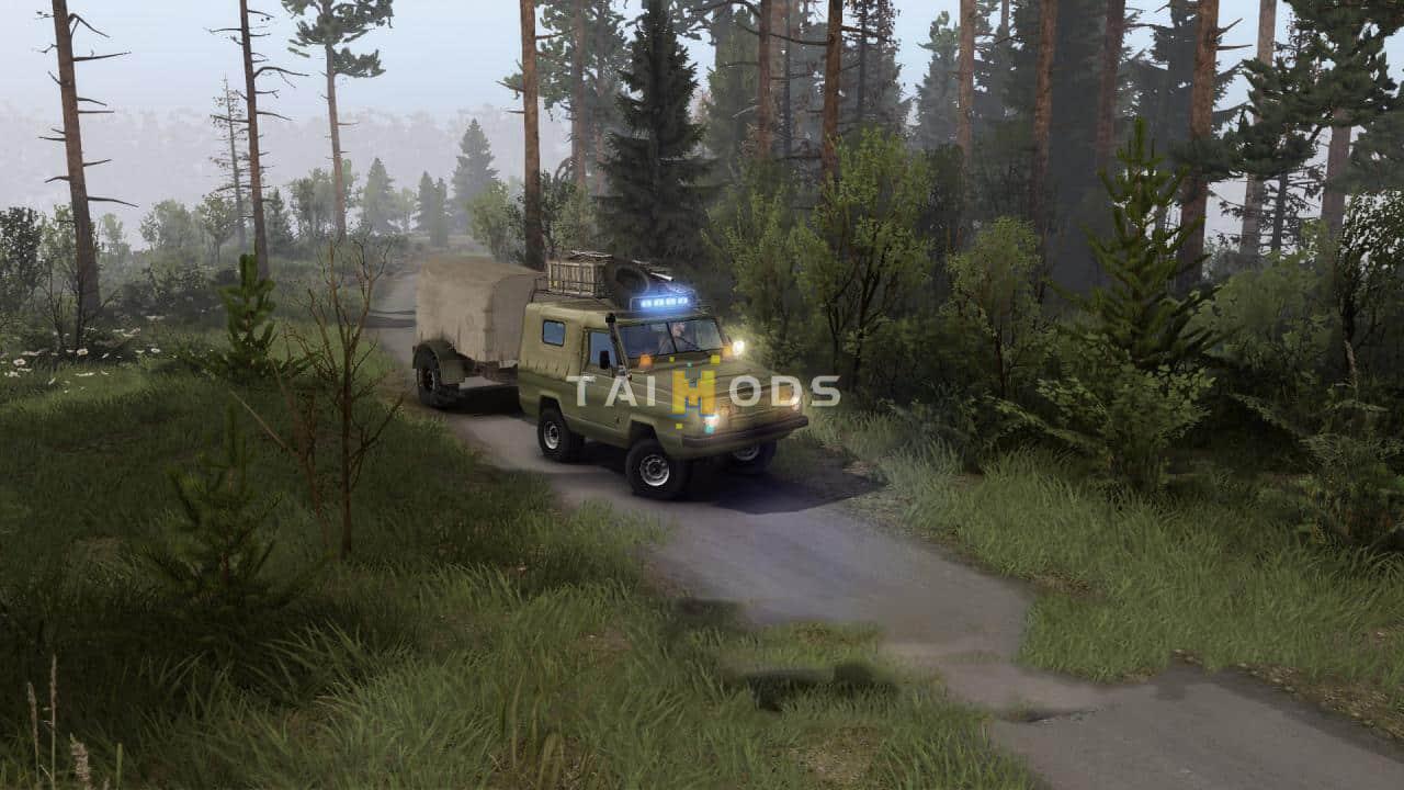 Spintires - Uaz-3907 Jaguar / Uaz-3909 Jaguar V1.0 (V1.6.x) Spintires - Uaz-3907 Jaguar / Uaz-3909 Jaguar V1.0 (V1.6.x)