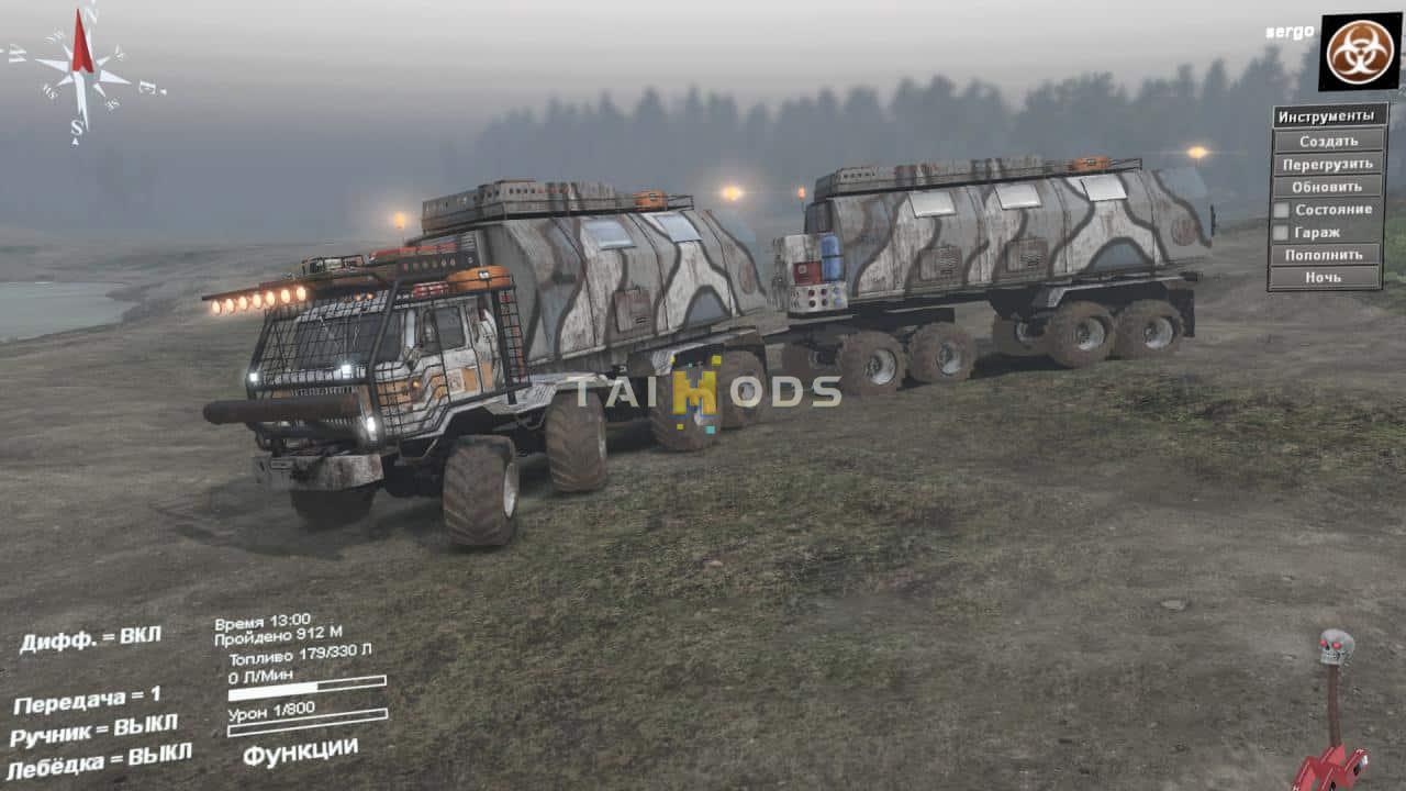 Spintires - GaZ 67RS Snegovik V1 (V03.03.16) Spintires - GaZ 67RS Snegovik V1 (V03.03.16)