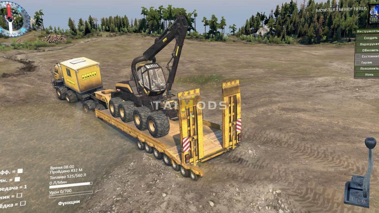 Spintires - Kamaz Polar Forwarder V1.2 (V03.03.16) Spintires - Kamaz Polar Forwarder V1.2 (V03.03.16)