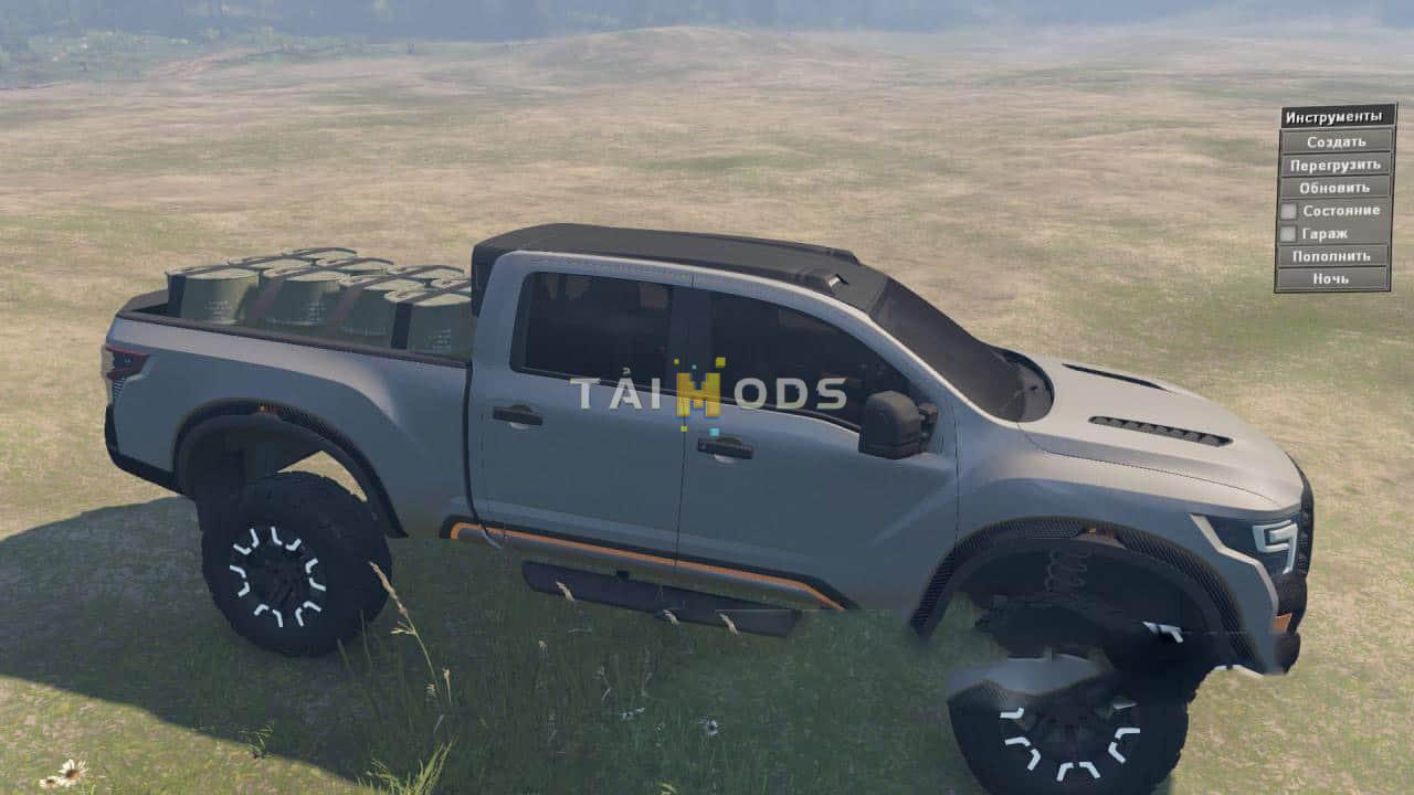 Spintires - Nissan Titan Warrior 2016 V1 (V03.03.16) Spintires - Nissan Titan Warrior 2016 V1 (V03.03.16)