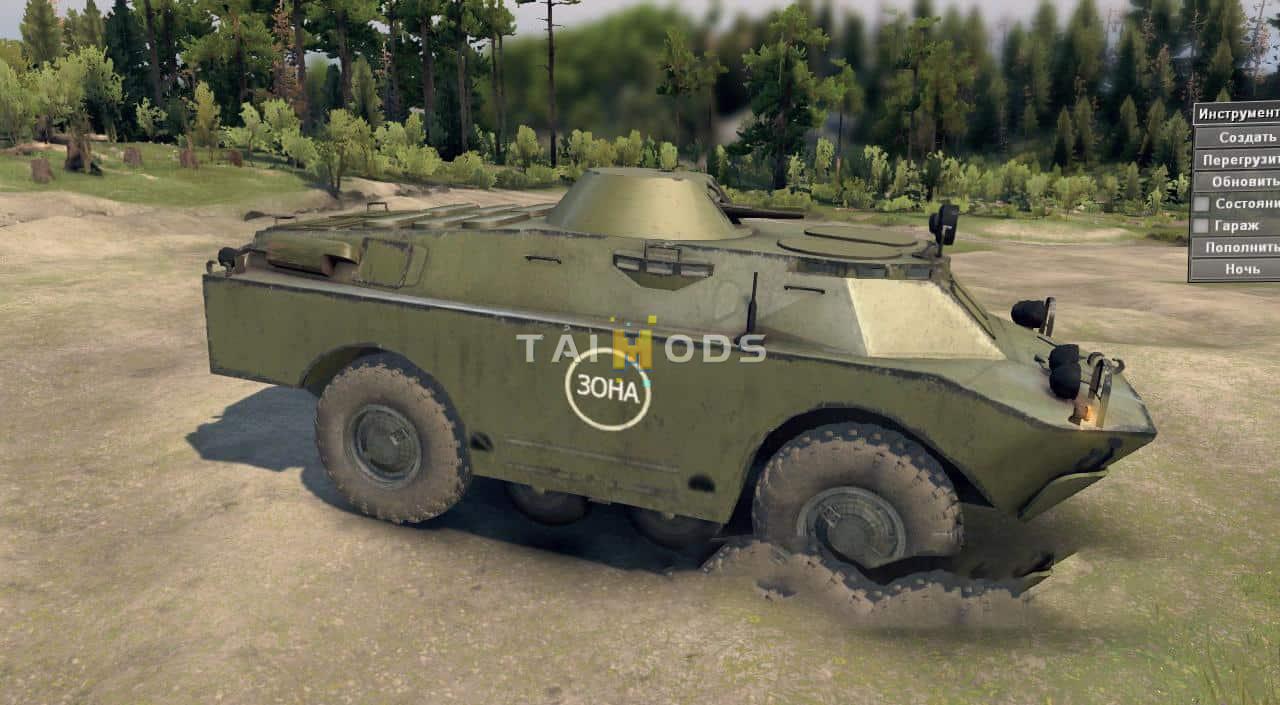 Spintires - BRDM-2 (Zone) V17.12.19 (V03.03.16) Spintires - BRDM-2 (Zone) V17.12.19 (V03.03.16)