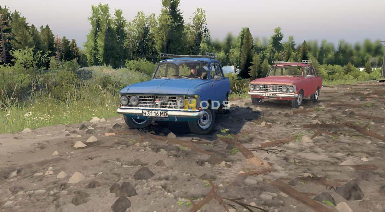 Spintires - Moskvich-408 Car V12/17/19 (V03.03.16) Spintires - Moskvich-408 Car V12/17/19 (V03.03.16)