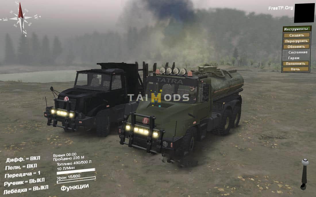 Spintires - Tatra Mod 163 Truck V1.4 (V03.03.16) Spintires - Tatra Mod 163 Truck V1.4 (V03.03.16)