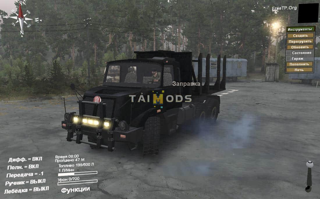 Spintires - Tatra Mod 163 Truck V1.4 (V03.03.16) Spintires - Tatra Mod 163 Truck V1.4 (V03.03.16)