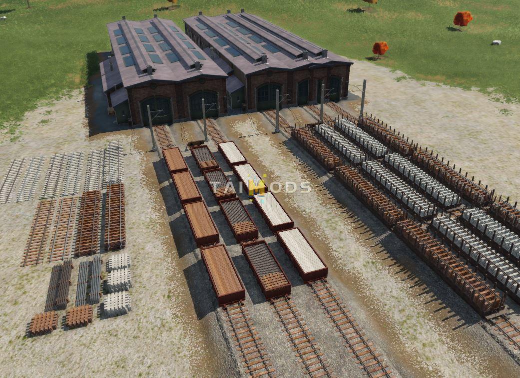 Transport Fever 2 - Track Works Assets () Transport Fever 2 - Track Works Assets ()