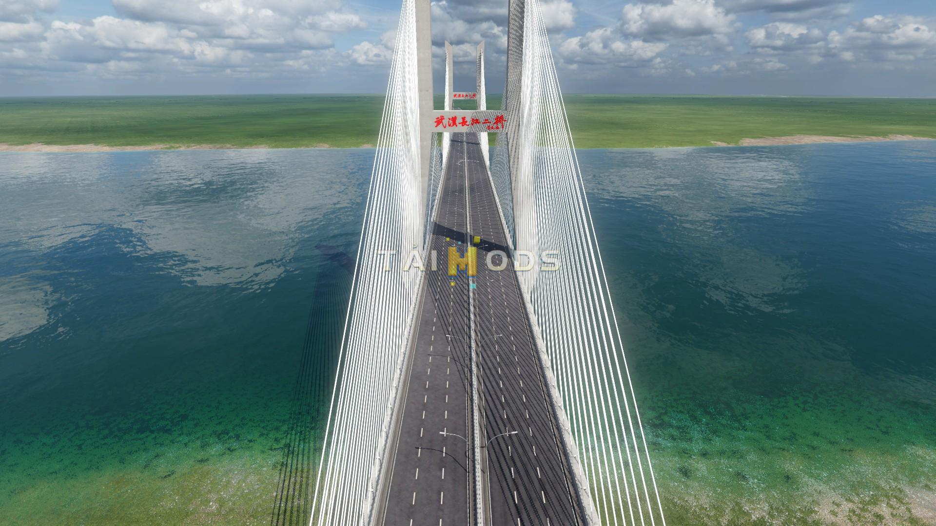 Transport Fever 2 - Wuhan 2nd Yangtze River Bridge () Transport Fever 2 - Wuhan 2nd Yangtze River Bridge ()