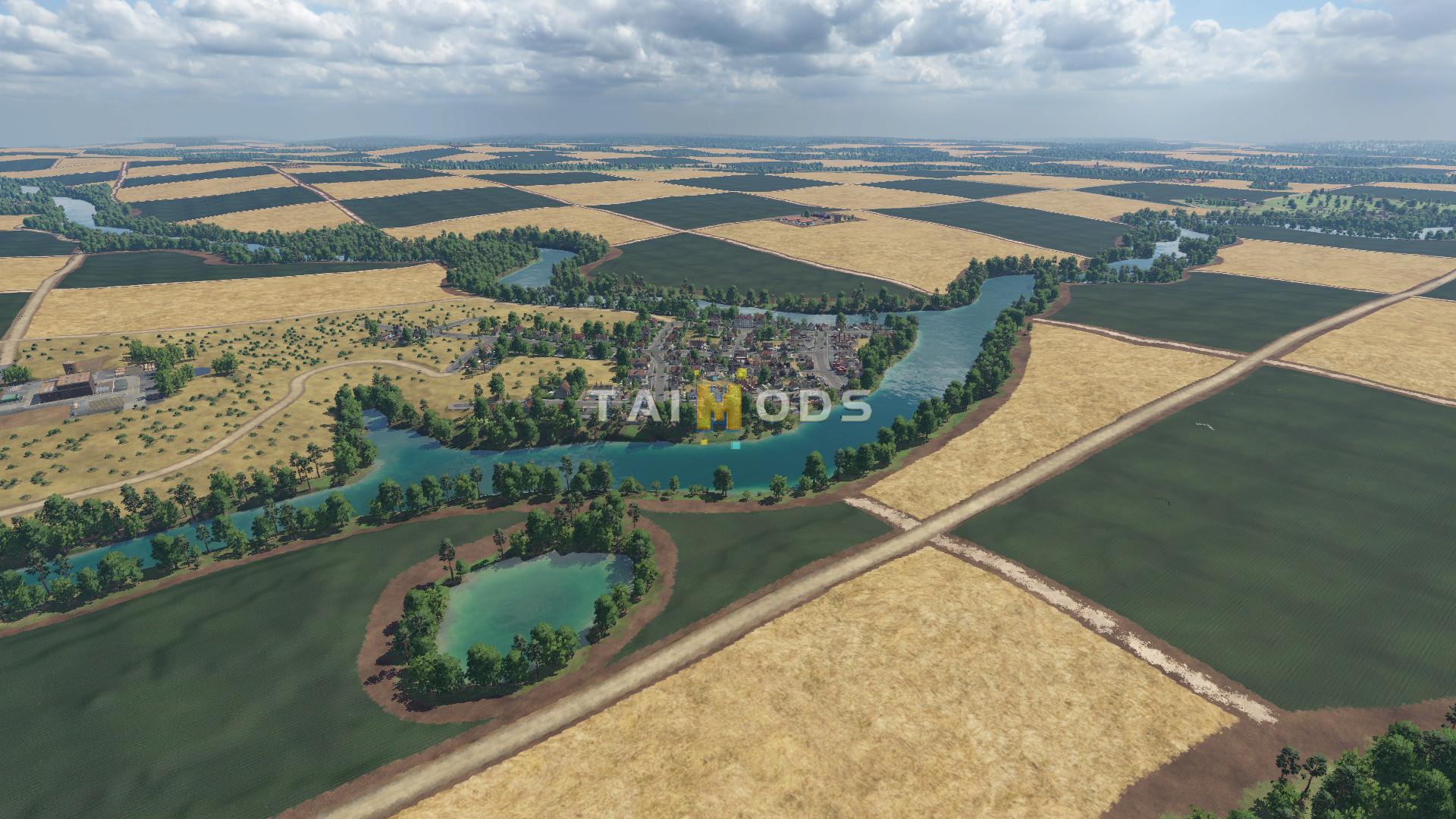 Transport Fever 2 - Old Man River Map () Transport Fever 2 - Old Man River Map ()