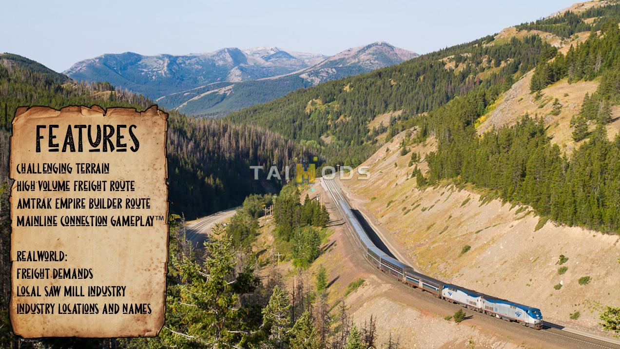 Transport Fever 2 - Marias Pass Map () Transport Fever 2 - Marias Pass Map ()