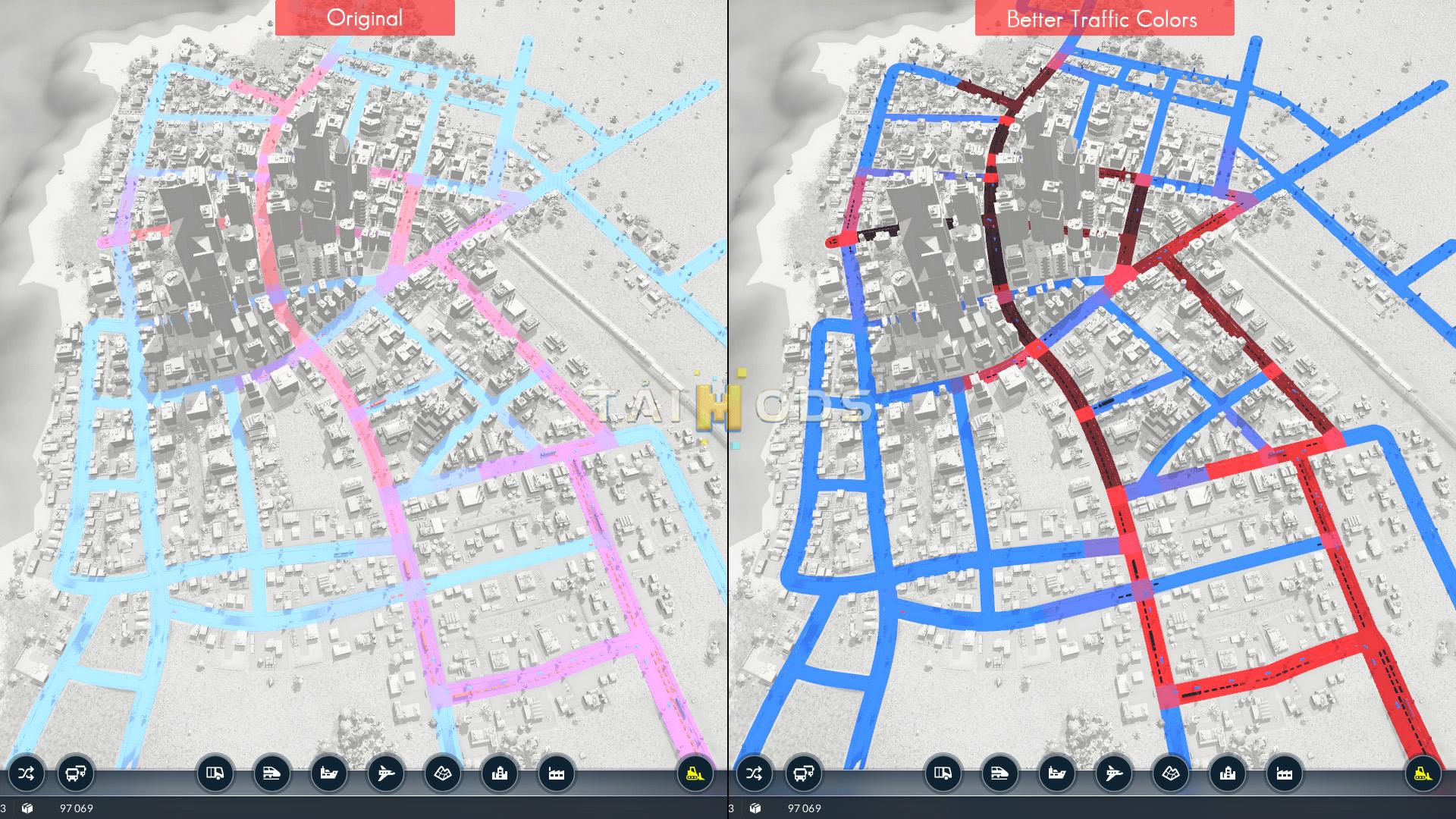 Transport Fever 2 - Better Traffic Colors () Transport Fever 2 - Better Traffic Colors ()