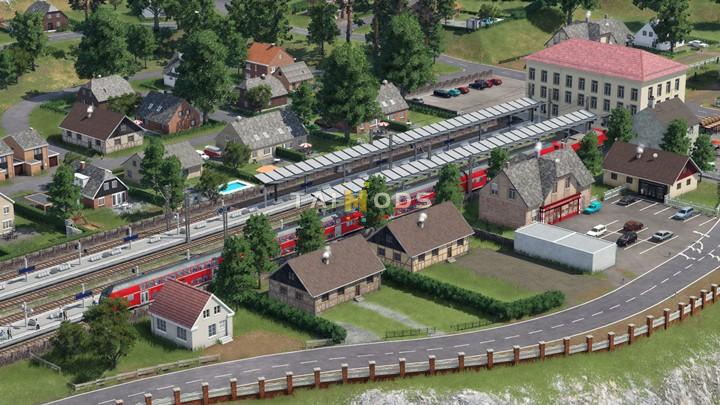 Transport Fever 2 - Fictional Modular Station Building Based on Gera Central Station () Transport Fever 2 - Fictional Modular Station Building Based on Gera Central Station ()