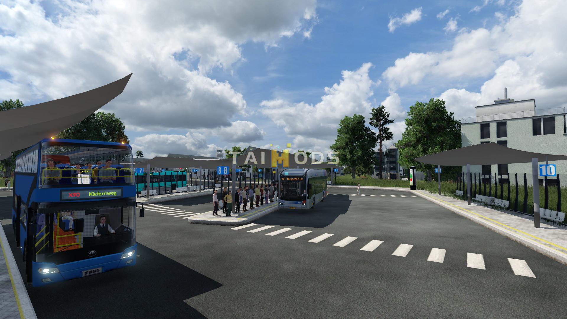 Transport Fever 2 - Busbahnhof () Transport Fever 2 - Busbahnhof ()