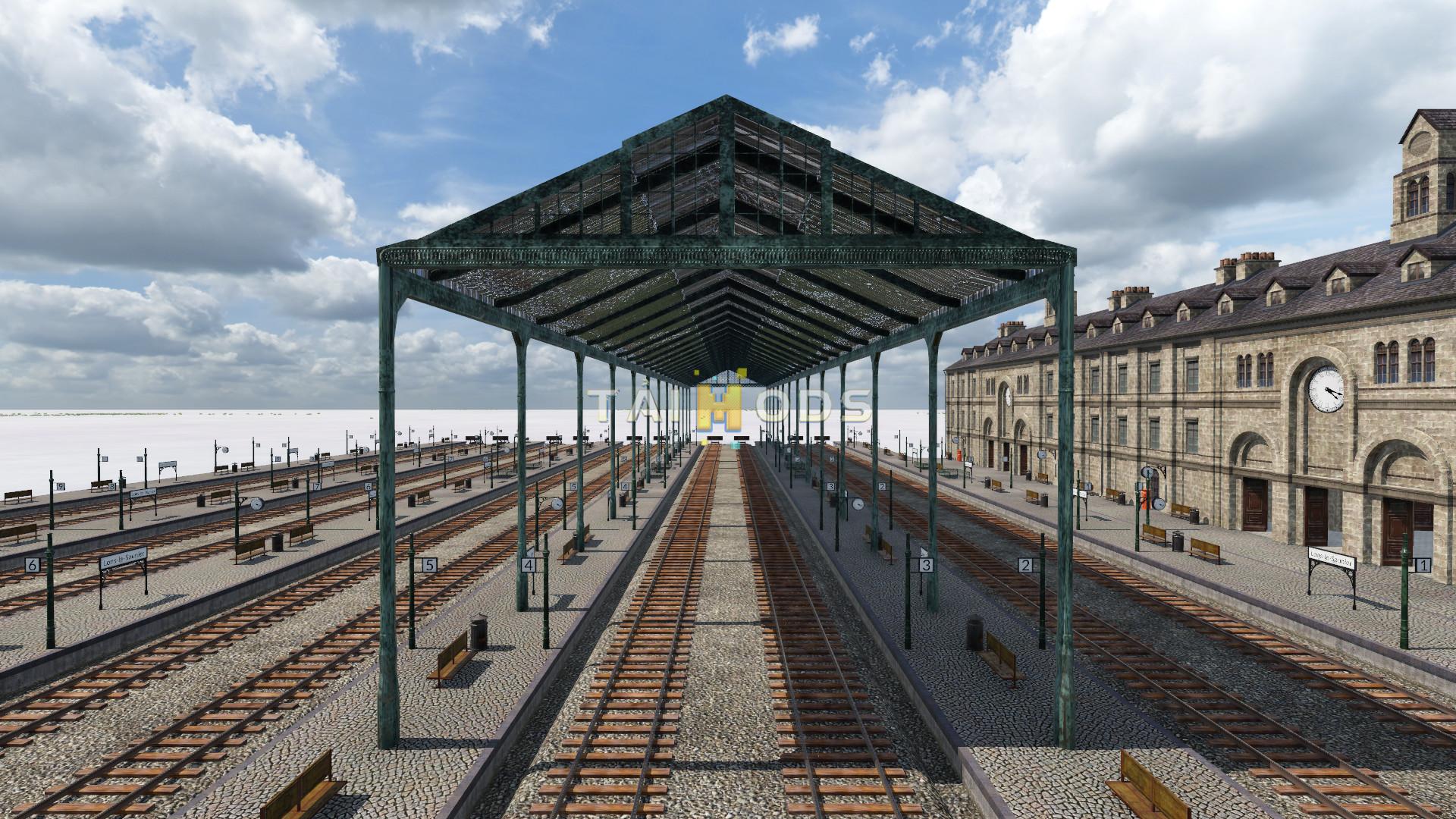 Transport Fever 2 - Perrache Modular Station Roof () Transport Fever 2 - Perrache Modular Station Roof ()