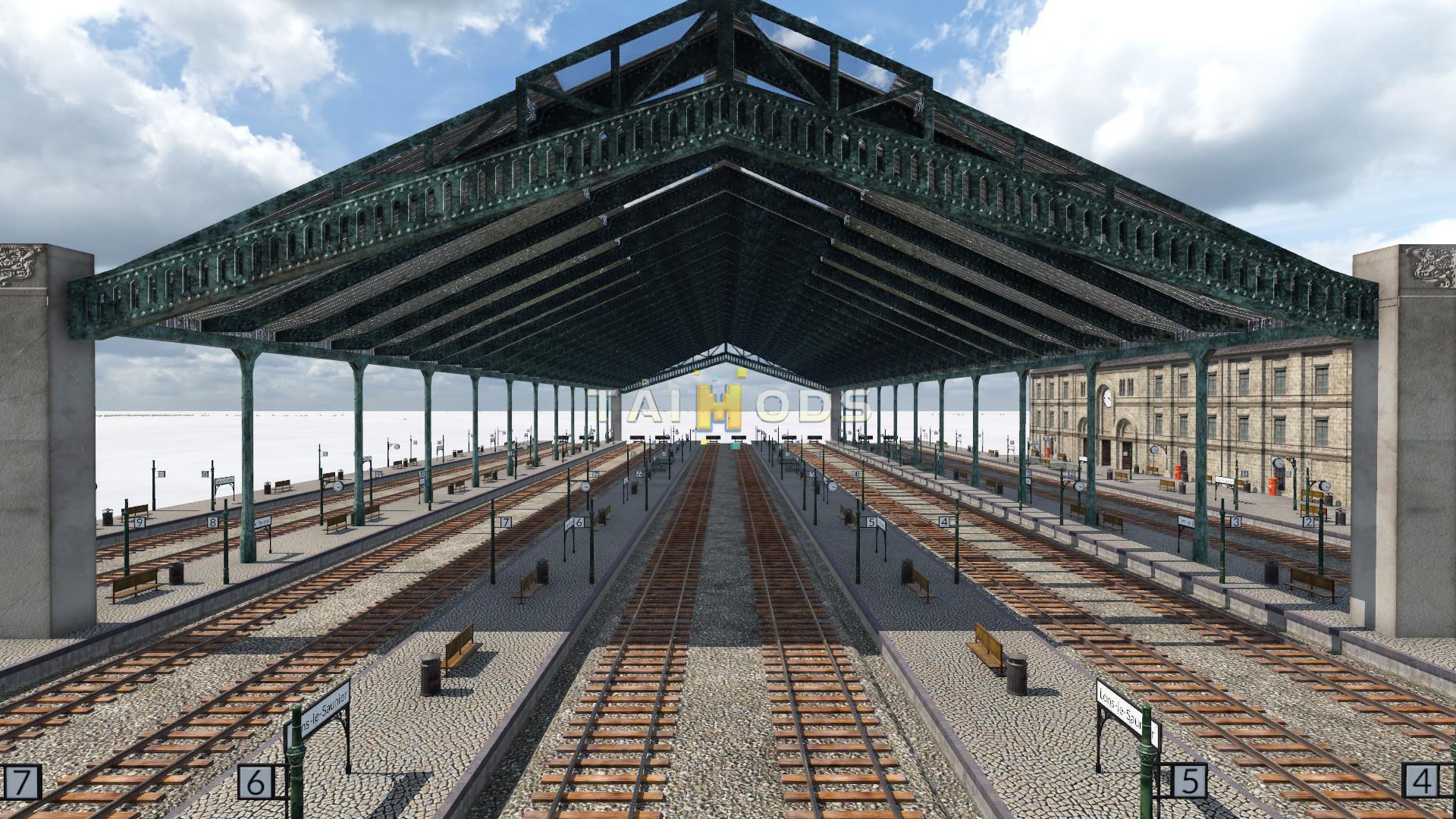 Transport Fever 2 - Perrache Modular Station Roof () Transport Fever 2 - Perrache Modular Station Roof ()